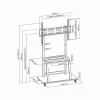Подставка GEMBIRD 37" 100