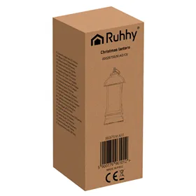 Silver LED Christmas Lantern Ruhhy 26755