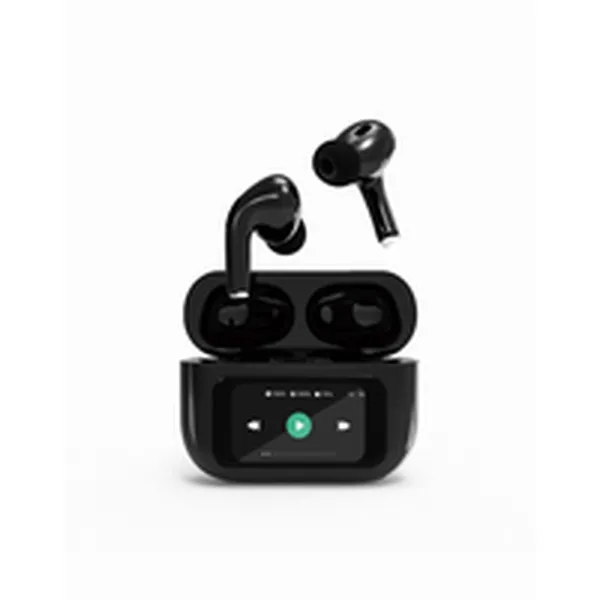 Headphones GEMBIRD TWS-LCD-ANC-01-BK Black