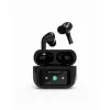 Headphones GEMBIRD TWS-LCD-ANC-01-BK Black