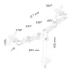 Screen Table Support Neomounts FPMA-D935DG 10" 27