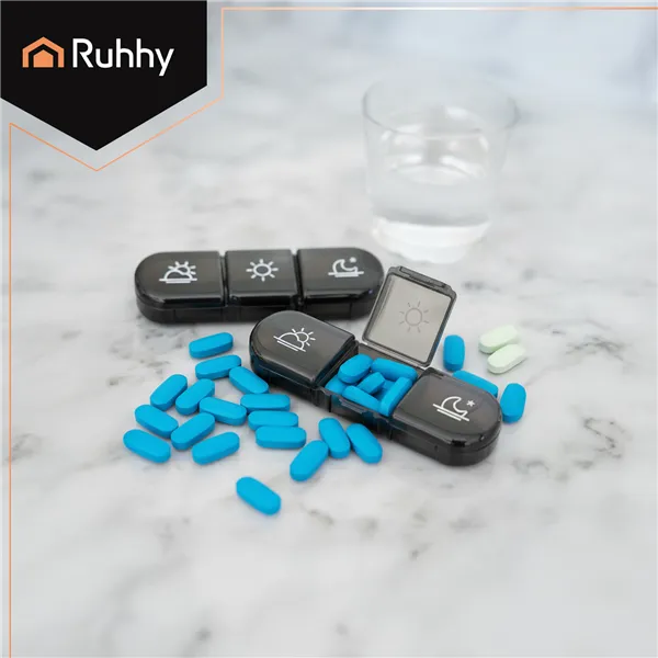 Ruhhy 26346 7-day medication organizer