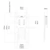 Adaptor Neomounts FPMA-LIFT100BLACK 27" 13" 8 kg