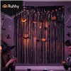 Decorative curtain 2x1m black Ruhhy 26172