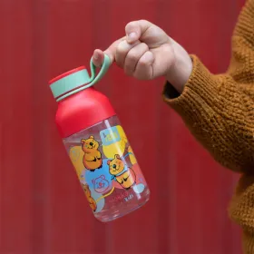 Quokka Ice Kids with strap - ecozen 430 ml water bottle with strap (Happy Quokka)