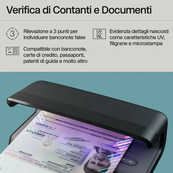 Setelintarkistuslaite Safescan 131-0723