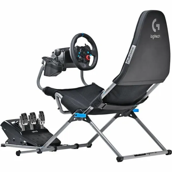 Võidusõiduiste Logitech Playseat Challenge Must