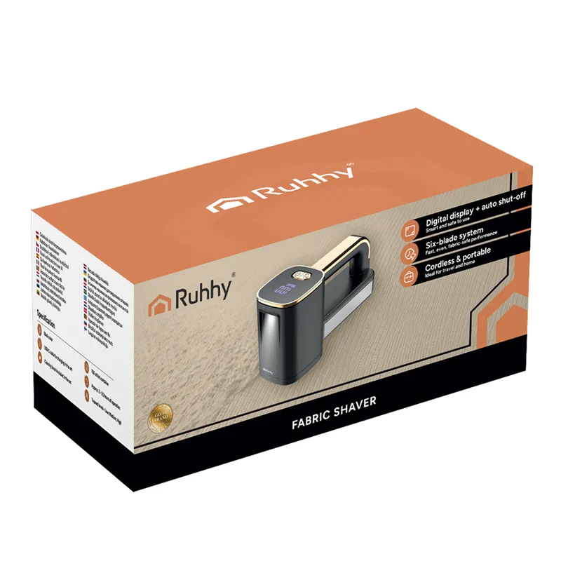 Ruhhy 26642 Cordless Clothes Shaver Black
