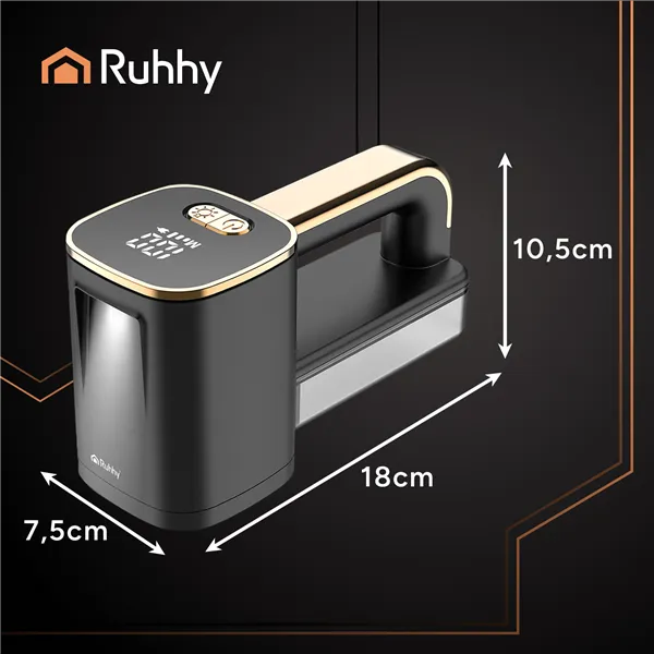 Ruhhy 26642 Cordless Clothes Shaver Black