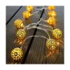 LED gaismu vītne Decorative Lighting Zelts