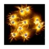 LED gaismu vītne Decorative Lighting Zelts