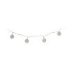 LED žibintų vainikas Decorative Lighting Sidabras
