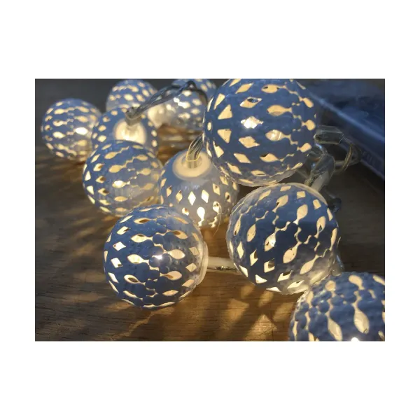 LED-valokranssi Decorative Lighting Hopeinen