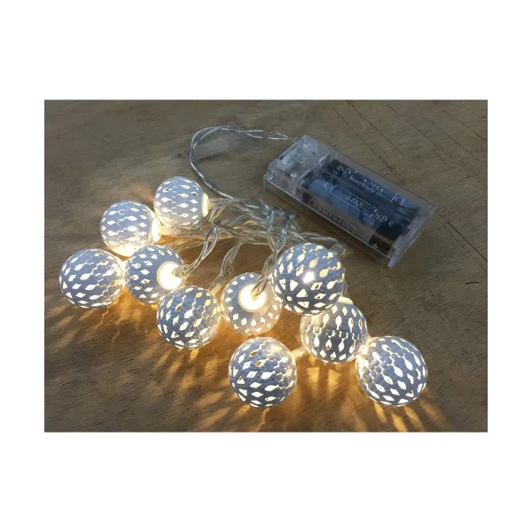 LED gaismu vītne Decorative Lighting Sudrabains