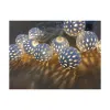 LED žibintų vainikas Decorative Lighting Sidabras