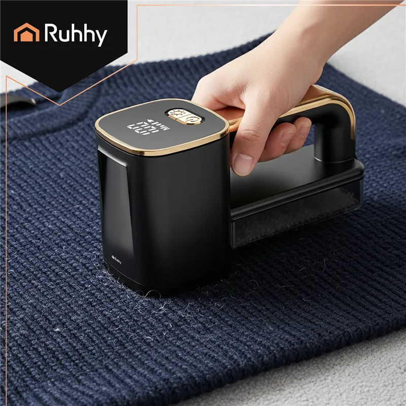 Ruhhy 26642 Cordless Clothes Shaver Black