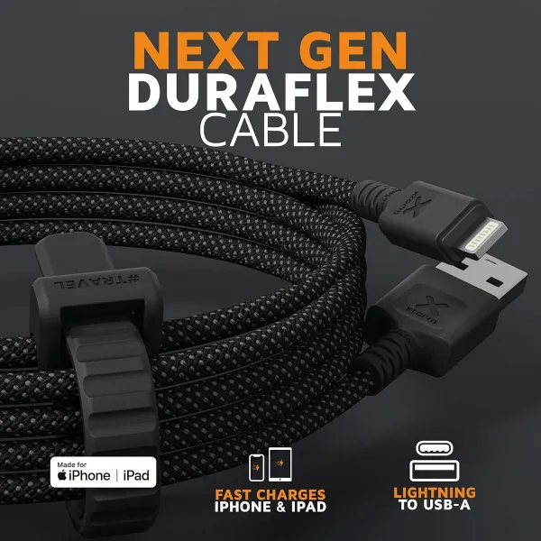 USB-kaabel Xtorm CX3011 Must 1,5 m