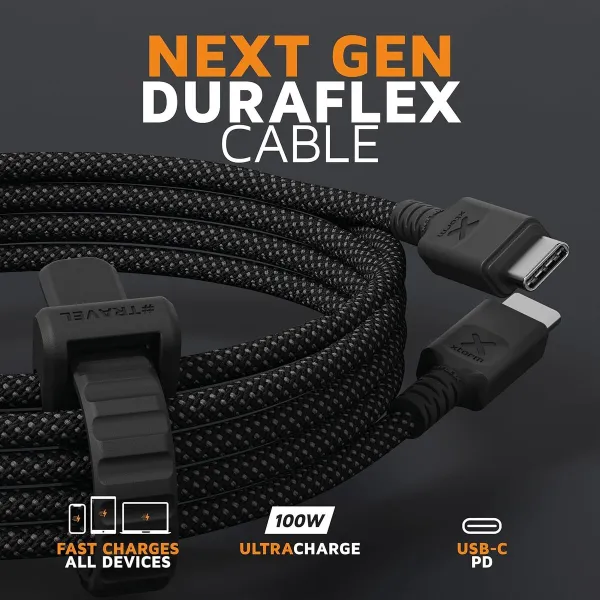 USB-Kaapeli Xtorm CX3071 Musta 1,5 m