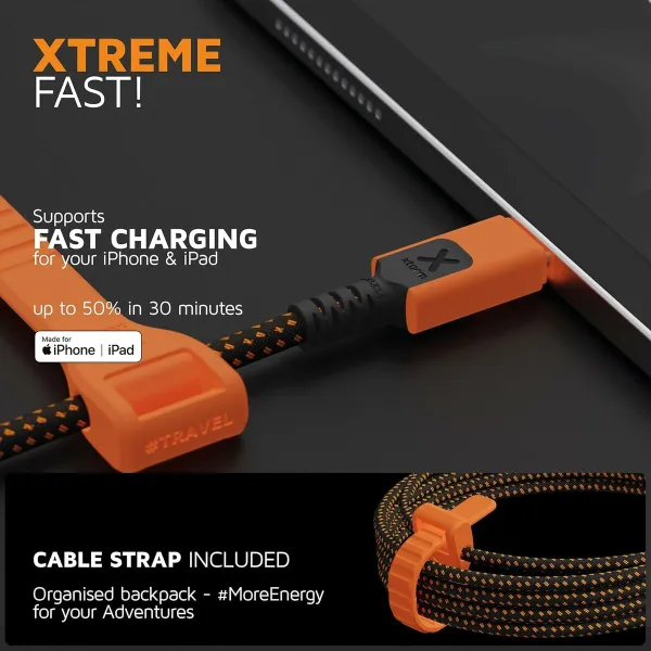 USB-kaabel Xtorm CXX2002 Oranž