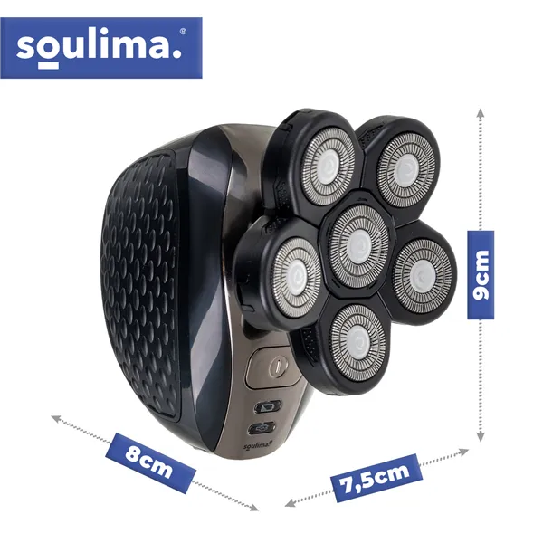 Soulima 26423 Hair and Beard Trimmer Shaver