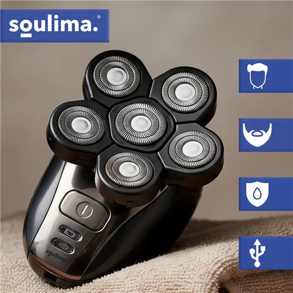 Soulima 26423 Hair and Beard Trimmer Shaver