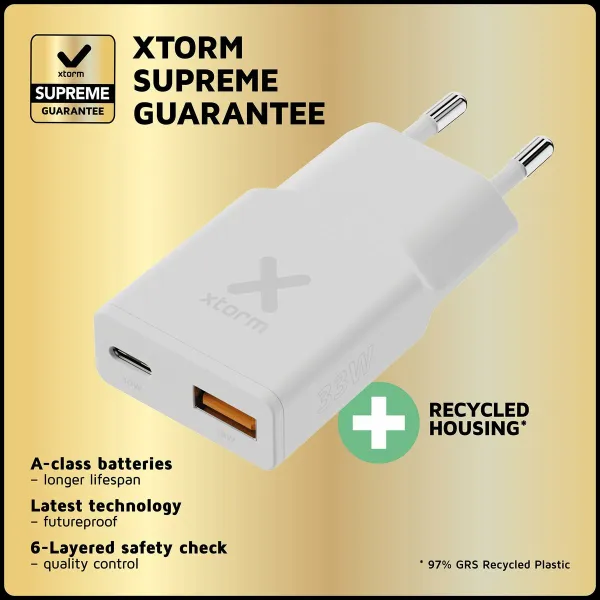 Powerbank Xtorm XG2SL033 Valge