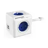 Kuubik mitme pistikuga Allocacoc PowerCube Extended USB Type E Sinine (1,5 m)
