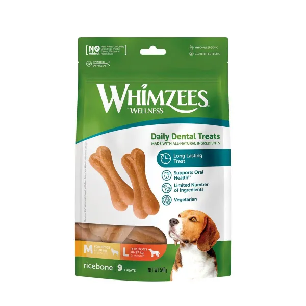 Užkandis šunims Whimzees 9 Dalys