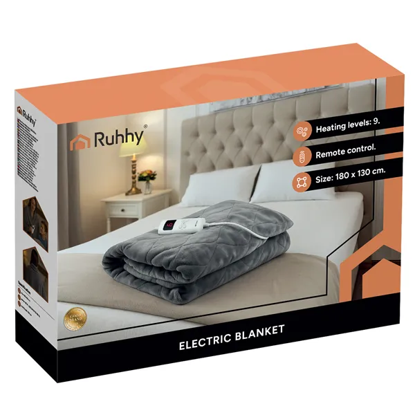 Electric blanket mat 180x130cm Ruhhy 26202