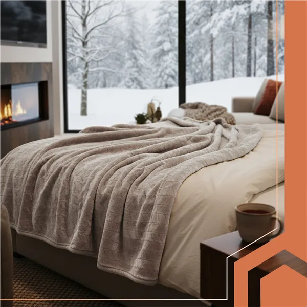 Electric blanket mat 180x130cm beige Ruhhy 26224