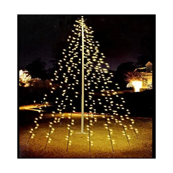 LED aizkaru gaismas Melns Silts balts