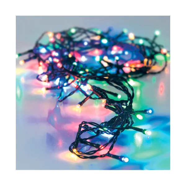 LED-valokranssi Monivärinen 9 m