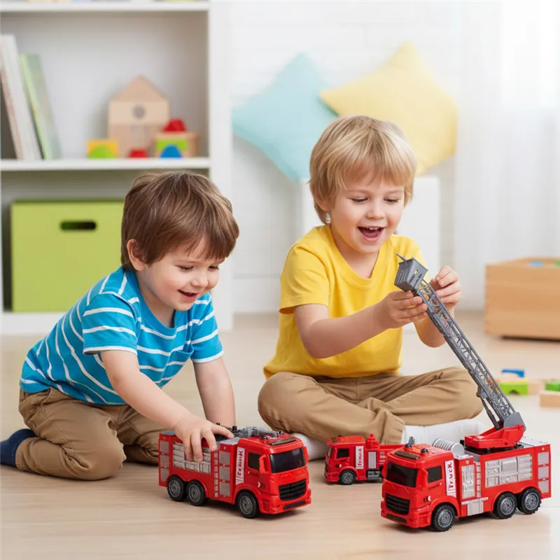 Fire brigade car set 26305