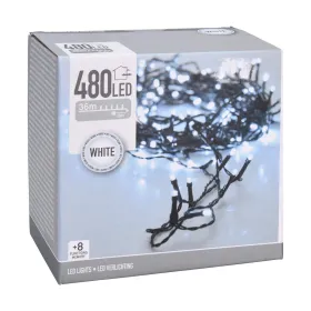 LED gaismu vītne Balts (53 m)