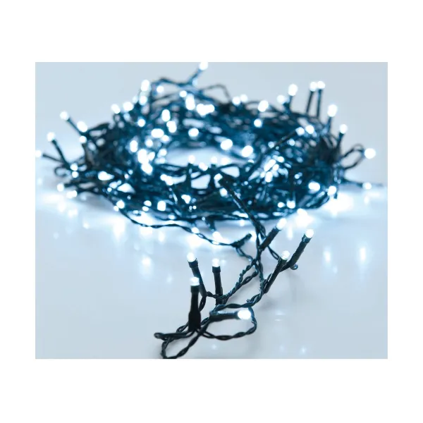 LED gaismu vītne Balts (53 m)
