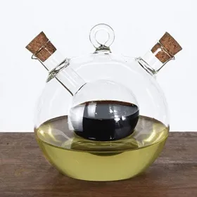 Cruet Crystal 350 ml 2-in-1 Vinegar server