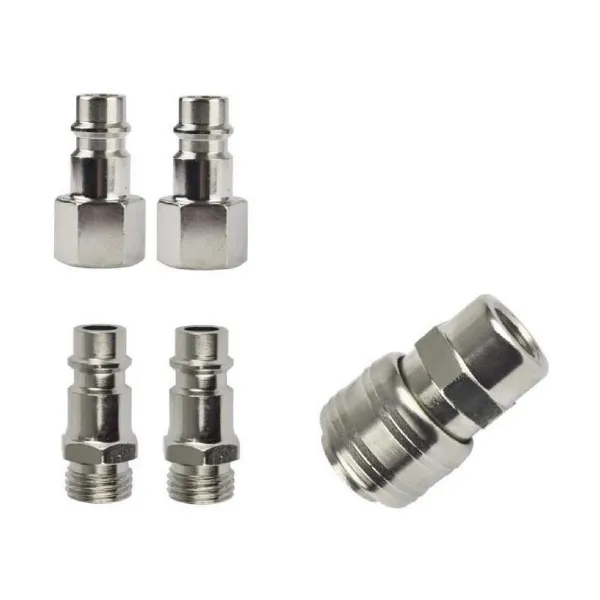 Set Mutterit 1/4" Paineilma 5 osaa