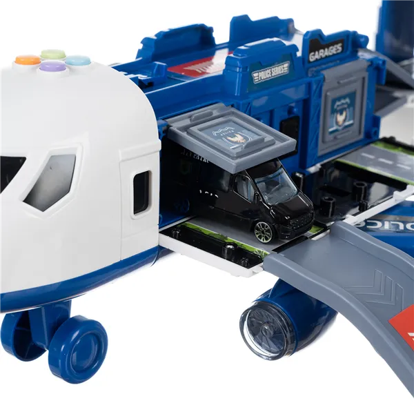 Folding police plane - parking lot 26680