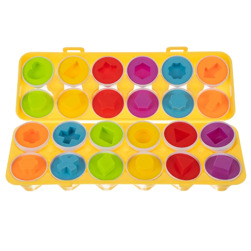 Puzzle - eggs set of 12 pcs. 26653