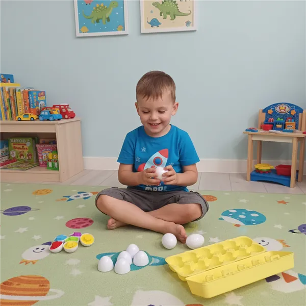 Puzzle - eggs set of 12 pcs. 26653