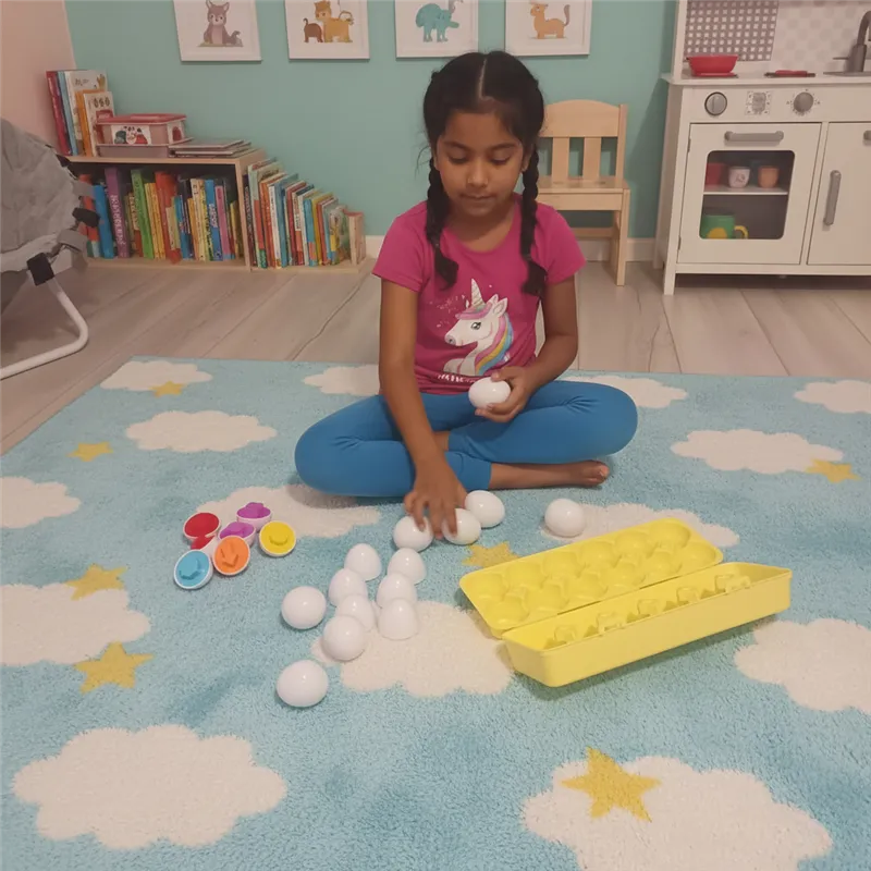Puzzle - eggs set of 12 pcs. 26653