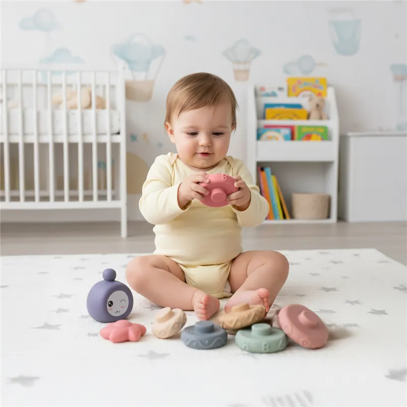 Soft sensory blocks - 8 pcs. 26718