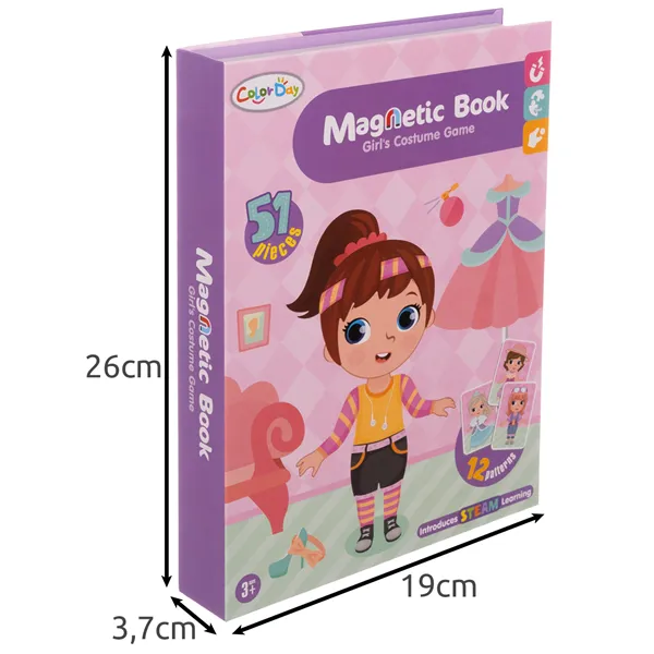 Magnetic puzzle - fashion 26654