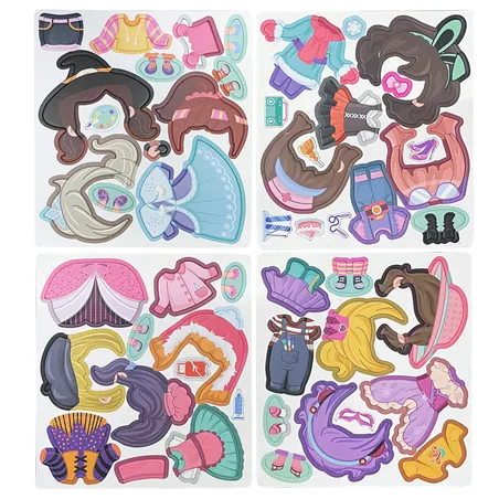 Magnetic puzzle - fashion 26654