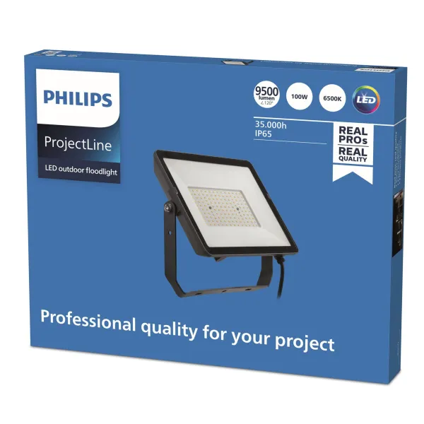 Prožektori Valgus Philips Proyector Must