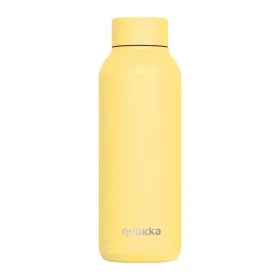 Quokka Solid - Stainless Steel Thermal Bottle 510 ml (Light Yellow)