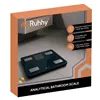 LCD bathroom scale - analytical black Ruhhy 20675