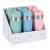 Termo-puodelis su dangteliu Spalvotas 350 ml