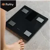 LCD bathroom scale - analytical black Ruhhy 20675