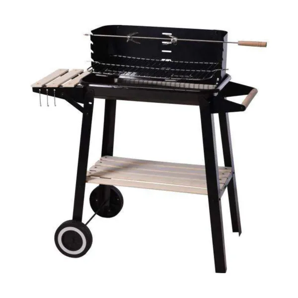 Söegrill Ratastega (54 x 34 x 6.5 cm)